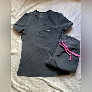 Figs night sky scrub set